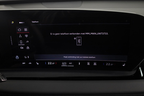 Audi Q6 e-tron Advanced edition e-tron perf 225kW/306pk 100Kwh Ha Tech Plus pakket, sportstoelen met leder, omgevingscamera's, adaptive cruisecontrol, verwarmbare voor en achterstoelen
