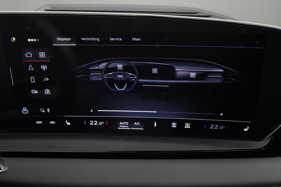 Audi Q6 e-tron Advanced edition e-tron perf 225kW/306pk 100Kwh Ha Tech Plus pakket, sportstoelen met leder, omgevingscamera's, adaptive cruisecontrol, verwarmbare voor en achterstoelen