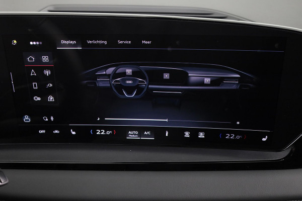 Audi Q6 e-tron Advanced edition e-tron perf 225kW/306pk 100Kwh Ha Tech Plus pakket, sportstoelen met leder, omgevingscamera's, adaptive cruisecontrol, verwarmbare voor en achterstoelen