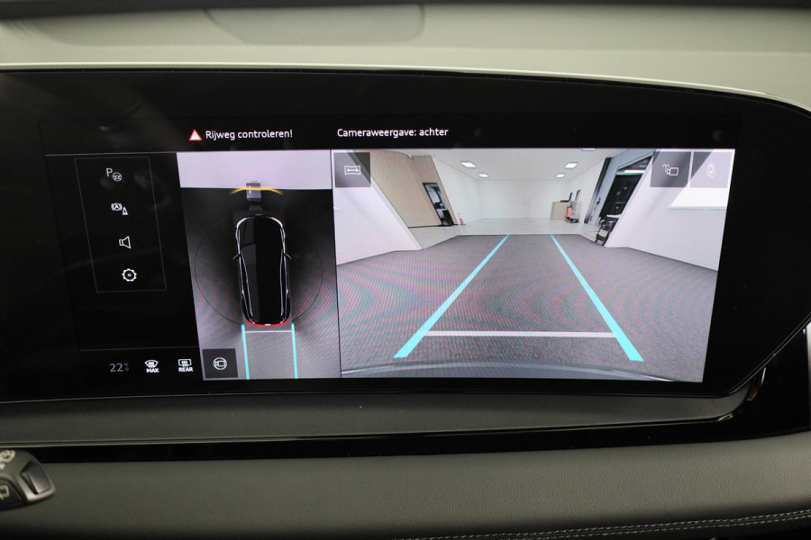 Audi Q6 e-tron Advanced edition e-tron perf 225kW/306pk 100Kwh Ha Tech Plus pakket, sportstoelen met leder, omgevingscamera's, adaptive cruisecontrol, verwarmbare voor en achterstoelen