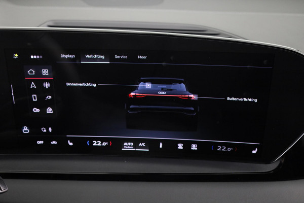Audi Q6 e-tron Advanced edition e-tron perf 225kW/306pk 100Kwh Ha Tech Plus pakket, sportstoelen met leder, omgevingscamera's, adaptive cruisecontrol, verwarmbare voor en achterstoelen