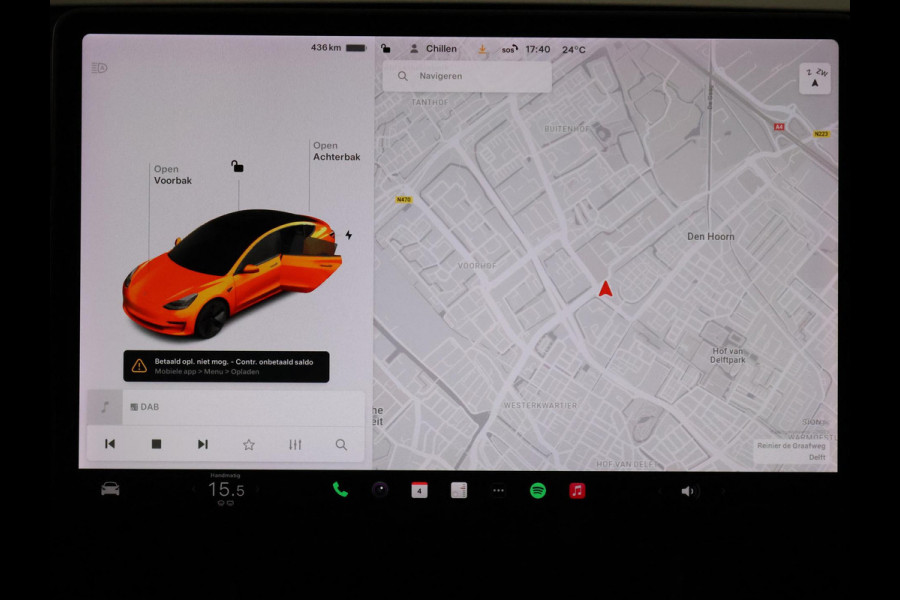 Tesla Model 3 Long Range AWD 75 kWh ACCU 87% | Dodehoek detectie | Voorstoelen verwarmd |