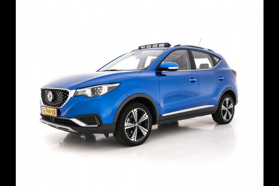 MG ZS EV Luxury 45 kWh (INCL-BTW) *PANO | FULL-LEATHER | CCS-FASTLOADER | KEYLESS | NAVI-FULLMAP | ADAPTIVE-CRUISE | CAMERA | HEATED-SPORT-SEATS | CARPLAY | BLINDSPOT | DAB | LANE-ASSIST | 17"ALU*