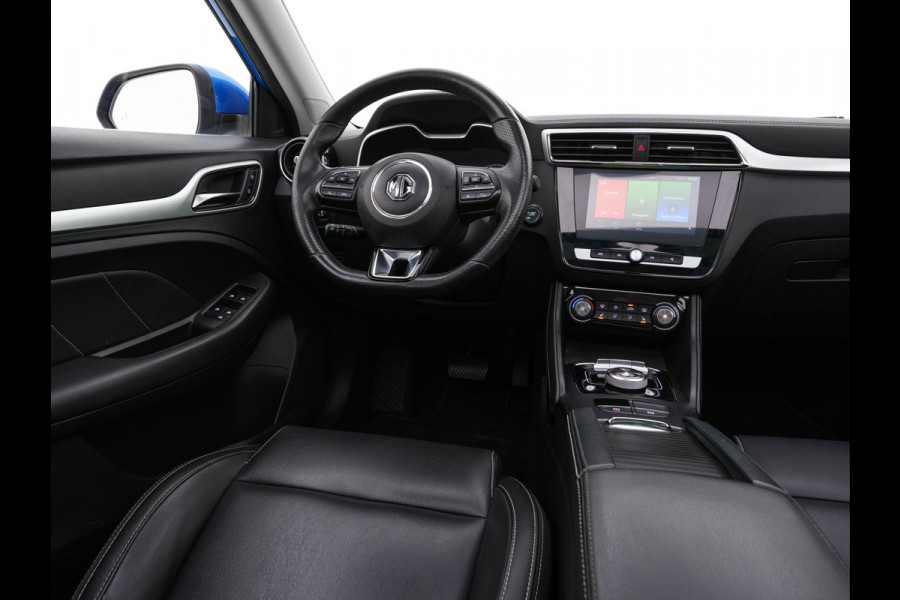 MG ZS EV Luxury 45 kWh (INCL-BTW) *PANO | FULL-LEATHER | CCS-FASTLOADER | KEYLESS | NAVI-FULLMAP | ADAPTIVE-CRUISE | CAMERA | HEATED-SPORT-SEATS | CARPLAY | BLINDSPOT | DAB | LANE-ASSIST | 17"ALU*