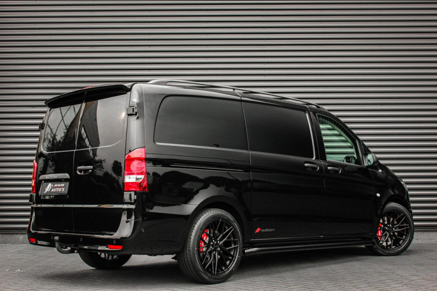 Mercedes-Benz Vito 119 CDI L2 SELECT LANG LEDEREN BEKLEDING / AUTOMAAT / VERLAAGD / AMG / APPLE CARPLAY / FULL OPTIONS / AMG-BLACK