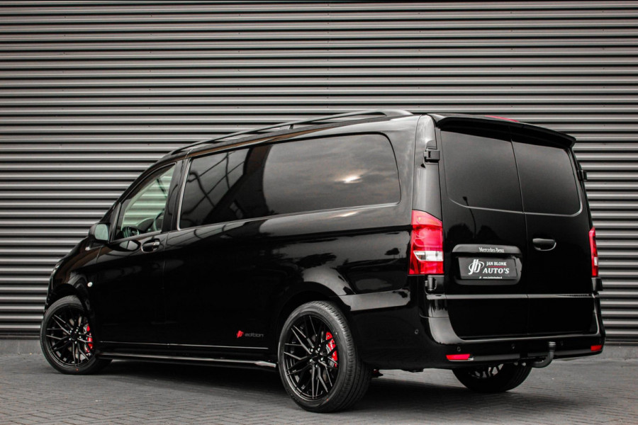 Mercedes-Benz Vito 119 CDI L2 SELECT LANG LEDEREN BEKLEDING / AUTOMAAT / VERLAAGD / AMG / APPLE CARPLAY / FULL OPTIONS / AMG-BLACK