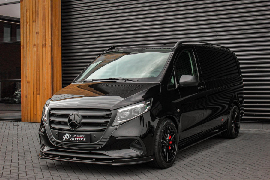 Mercedes-Benz Vito 119 CDI L2 SELECT LANG LEDEREN BEKLEDING / AUTOMAAT / VERLAAGD / AMG / APPLE CARPLAY / FULL OPTIONS / AMG-BLACK