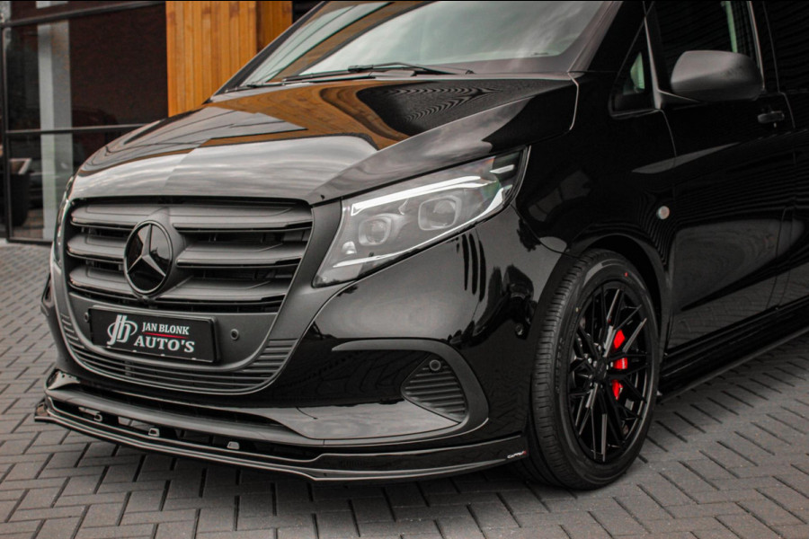 Mercedes-Benz Vito 119 CDI L2 SELECT LANG LEDEREN BEKLEDING / AUTOMAAT / VERLAAGD / AMG / APPLE CARPLAY / FULL OPTIONS / AMG-BLACK