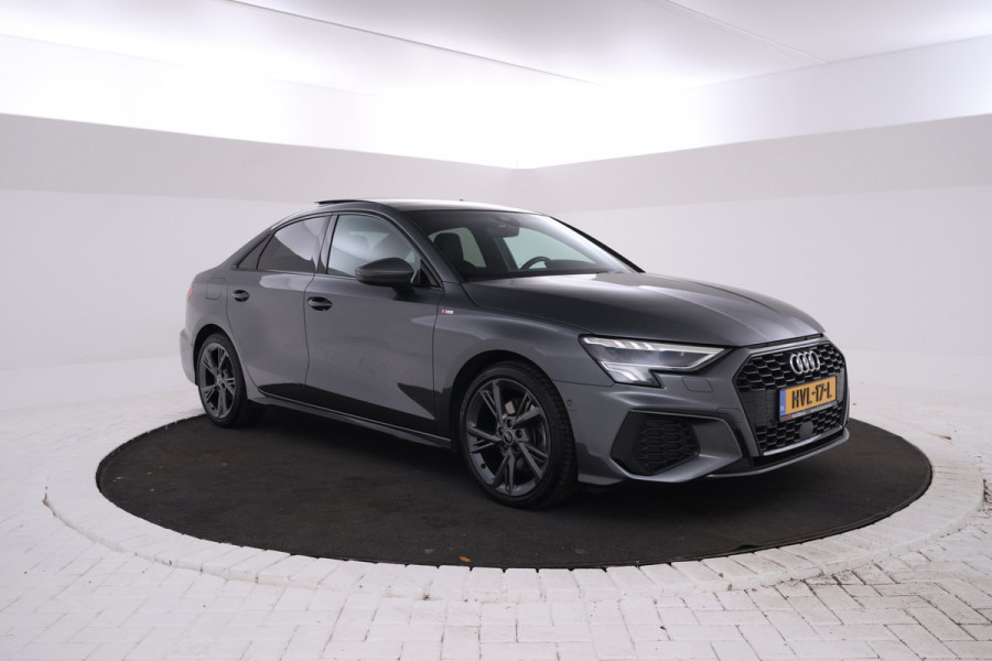 Audi A3 Limousine 30 TFSI S edition Nardo! S-line, Virtual, Climate, Apple carplay / Android auto.