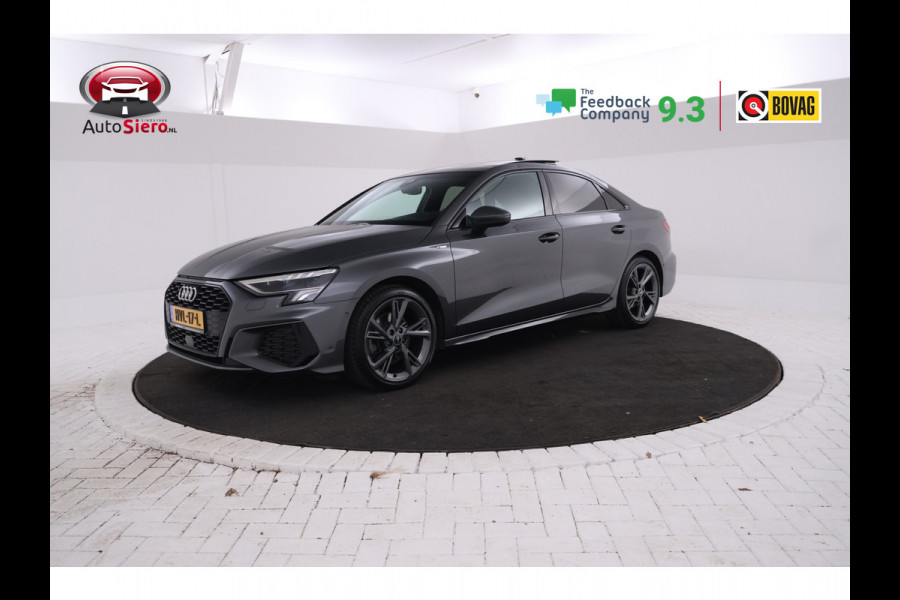 Audi A3 Limousine 30 TFSI S edition Nardo! S-line, Virtual, Climate, Apple carplay / Android auto.