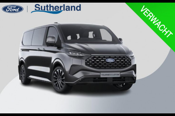 Ford Transit Custom Tourneo 340 2.5 PHEV L2H1 Titanium X 233pk |  Incl. BTW/BPM Rijklaar | Luxury Pack | 16-weg elektrisch verstelbare AGR | Inklapbare trekhaak | Verwarmbaar stuurwiel |