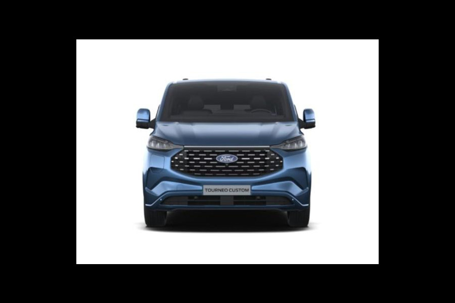 Ford Transit Custom Tourneo 340 2.5 PHEV L2H1 Titanium X 233pk | Incl. BTW/BPM Rijklaar | Luxury Pack | 16-weg elektrisch verstelbare AGR | Inklapbare trekhaak | Verwarmbaar stuurwiel |