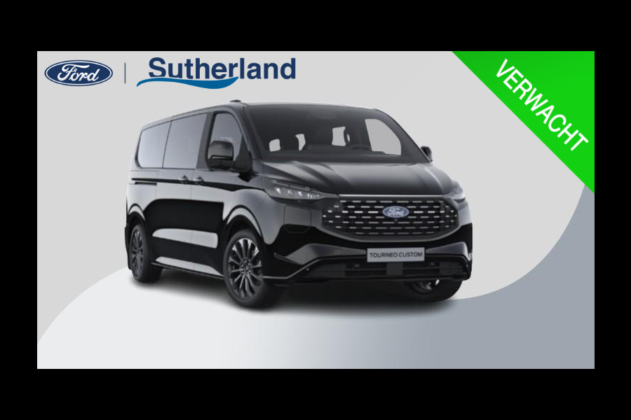Ford Transit Custom Tourneo 340 2.5 PHEV L2H1 Titanium X 233pk | Incl. BTW/BPM Rijklaar | Luxury Pack | 16-weg elektrisch verstelbare AGR | Inklapbare trekhaak | Verwarmbaar stuurwiel | Incl. BTW/BPM Rijklaar