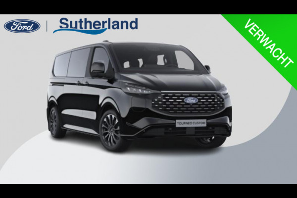 Ford Transit Custom Tourneo 340 2.5 PHEV L2H1 Titanium X 233pk | Incl. BTW/BPM Rijklaar | Luxury Pack | 16-weg elektrisch verstelbare AGR | Inklapbare trekhaak | Verwarmbaar stuurwiel | Incl. BTW/BPM Rijklaar