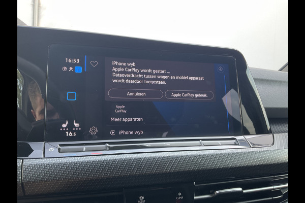 Volkswagen Golf 1.5 eTSI R-Line Business+ Automaat Sfeerverl Stoel/Stuurverw Adap.Cruise Uitstraling!
