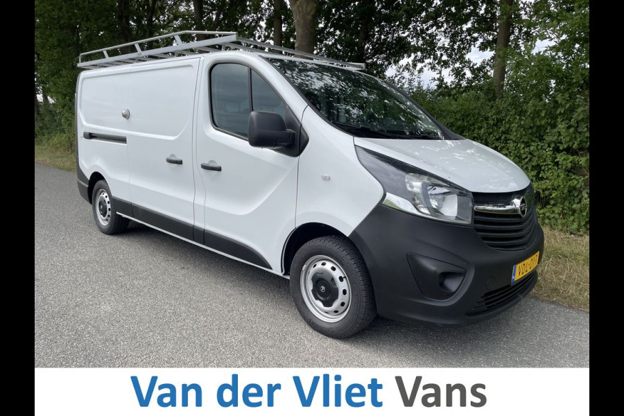 Opel Vivaro 1.6 CDTI E6 Edition L2 3-zits BPM Vrij! Lease €251 p/m, Inrichting, Imperiaal, Airco, Cruise controle, Onderhoudshistorie aanwezig