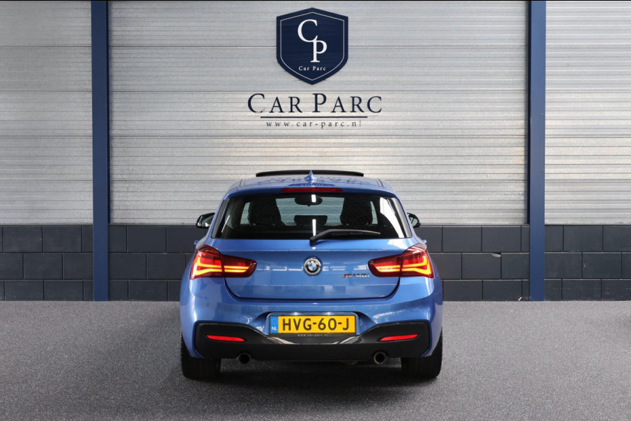 BMW 1-serie M140i Special Edition LED/SCHUIFDAK/ALCANTARA+S.VERWARMING/LMV/PDC/CRUISE/ECC/12 MND GARANTIE!