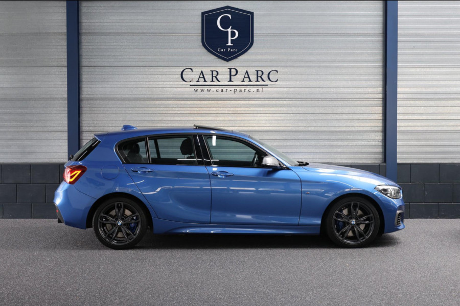 BMW 1-serie M140i Special Edition LED/SCHUIFDAK/ALCANTARA+S.VERWARMING/LMV/PDC/CRUISE/ECC/12 MND GARANTIE!