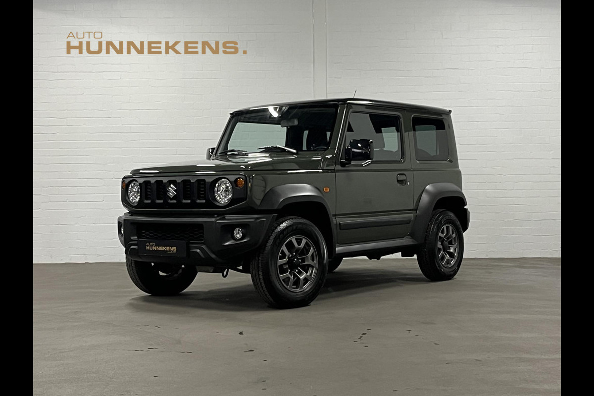Suzuki Jimny 1.5 Stijl | trekhaak | cruise/climate control | stoelverwarming | carplay | 4-persoons Suzuki Jimny 1.5 Stijl | trekhaak | cruise/climate control | stoelverwarming | carplay | 4-persoons