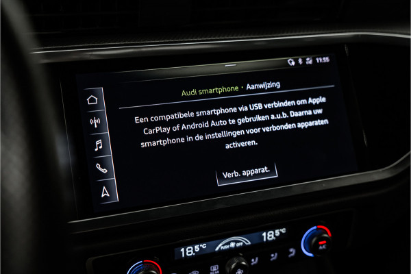 Audi Q3 35 TFSI 2x S Line 150PK NL AUTO+NAP | Matrix | Carplay | Virtual | Dodehoek