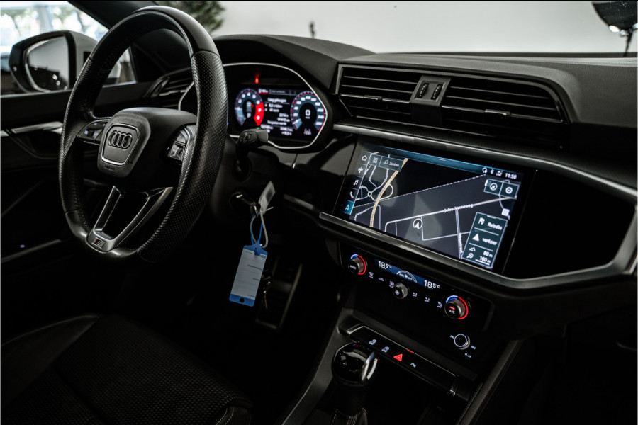 Audi Q3 35 TFSI 2x S Line 150PK NL AUTO+NAP | Matrix | Carplay | Virtual | Dodehoek