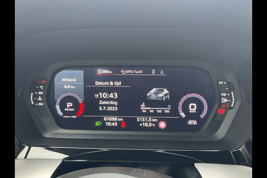 Audi A3 Limousine 30 TFSI Advanced edition Automaat Nav/Cruise Sportzetels 1Eig Digitaal NL-Auto!