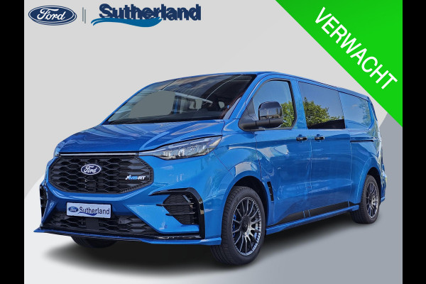 Ford Transit Custom 320 2.5 PHEV L2H1 MS-RT DC 233pk | | Dubbele Cabine | Dubbele zijschuifdeur | Inklapbare trekhaak | Navigatie systeem | Adaptieve LED koplampen met verblindingsvrij grootlicht | Bekleding zijwand en achterdeuren (volledig)