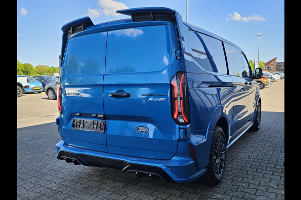 Ford Transit Custom 320 2.5 PHEV L2H1 MS-RT DC 233pk | | Dubbele Cabine | Dubbele zijschuifdeur | Inklapbare trekhaak | Navigatie systeem | Adaptieve LED koplampen met verblindingsvrij grootlicht | Bekleding zijwand en achterdeuren (volledig)