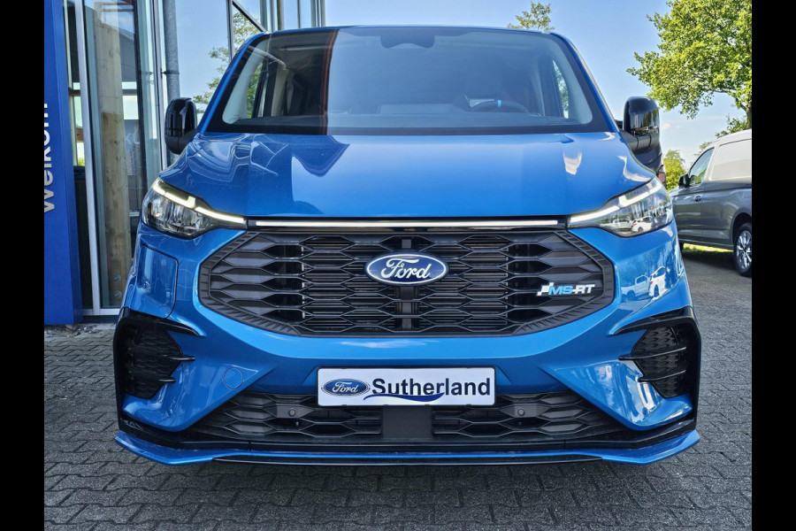 Ford Transit Custom 320 2.5 PHEV L2H1 MS-RT DC 233pk | | Dubbele Cabine | Dubbele zijschuifdeur | Inklapbare trekhaak | Navigatie systeem | Adaptieve LED koplampen met verblindingsvrij grootlicht | Bekleding zijwand en achterdeuren (volledig)