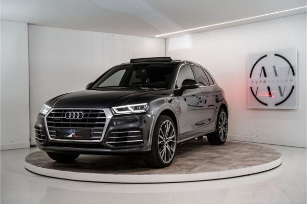 Audi Q5 2.0 TFSI Quattro 2x S-Line 252PK NL AUTO+NAP | Pano | luchtvering | Sfeer | Virtual | MATRIX