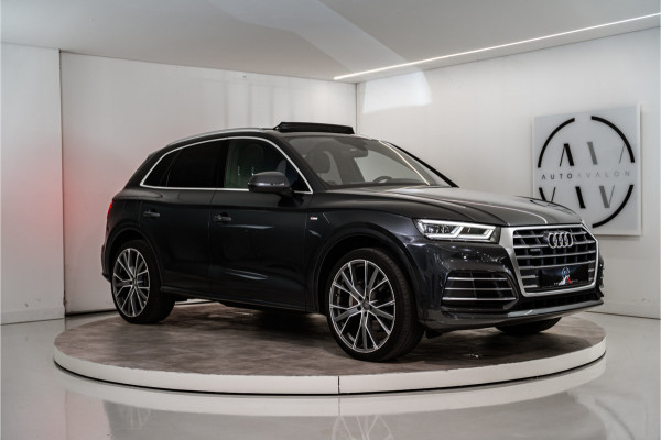 Audi Q5 2.0 TFSI Quattro 2x S-Line 252PK NL AUTO+NAP | Pano | luchtvering | Sfeer | Virtual | MATRIX