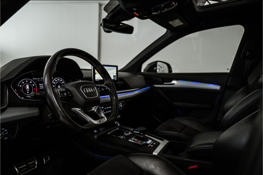 Audi Q5 2.0 TFSI Quattro 2x S-Line 252PK NL AUTO+NAP | Pano | luchtvering | Sfeer | Virtual | MATRIX