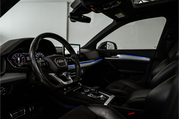 Audi Q5 2.0 TFSI Quattro 2x S-Line 252PK NL AUTO+NAP | Pano | luchtvering | Sfeer | Virtual | MATRIX