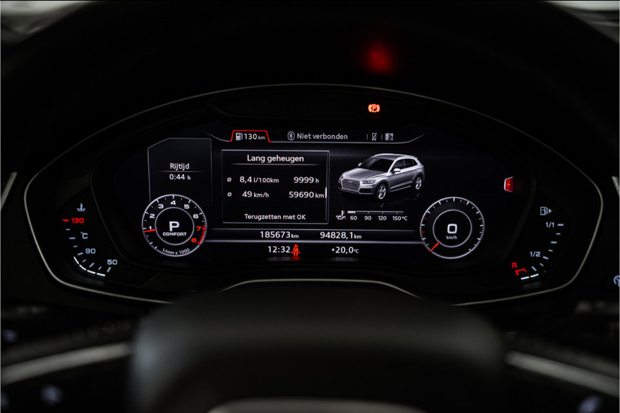 Audi Q5 2.0 TFSI Quattro 2x S-Line 252PK NL AUTO+NAP | Pano | luchtvering | Sfeer | Virtual | MATRIX
