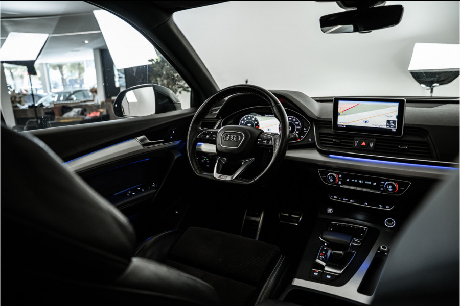 Audi Q5 2.0 TFSI Quattro 2x S-Line 252PK NL AUTO+NAP | Pano | luchtvering | Sfeer | Virtual | MATRIX