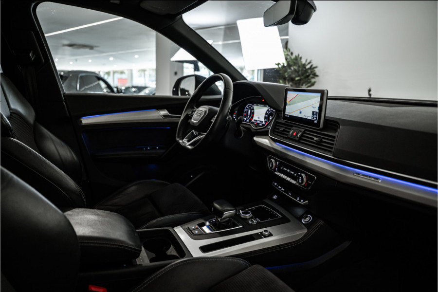 Audi Q5 2.0 TFSI Quattro 2x S-Line 252PK NL AUTO+NAP | Pano | luchtvering | Sfeer | Virtual | MATRIX