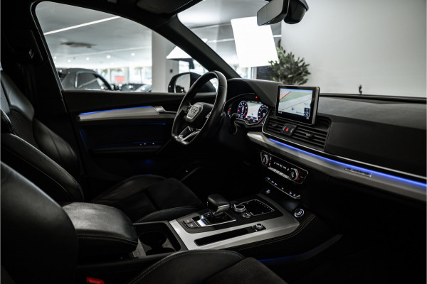Audi Q5 2.0 TFSI Quattro 2x S-Line 252PK NL AUTO+NAP | Pano | luchtvering | Sfeer | Virtual | MATRIX