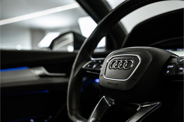 Audi Q5 2.0 TFSI Quattro 2x S-Line 252PK NL AUTO+NAP | Pano | luchtvering | Sfeer | Virtual | MATRIX