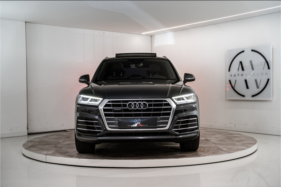 Audi Q5 2.0 TFSI Quattro 2x S-Line 252PK NL AUTO+NAP | Pano | luchtvering | Sfeer | Virtual | MATRIX