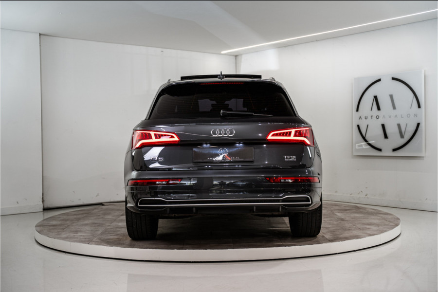 Audi Q5 2.0 TFSI Quattro 2x S-Line 252PK NL AUTO+NAP | Pano | luchtvering | Sfeer | Virtual | MATRIX