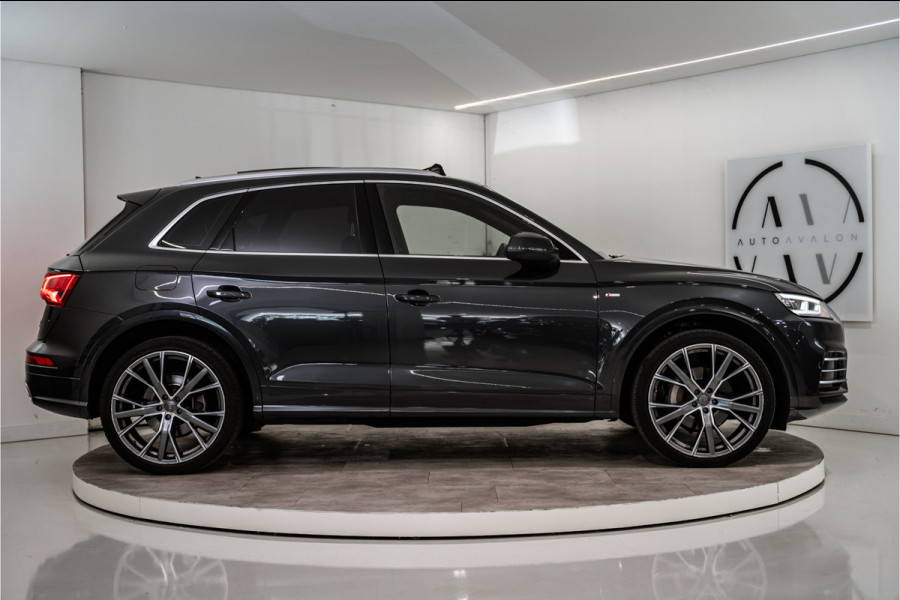Audi Q5 2.0 TFSI Quattro 2x S-Line 252PK NL AUTO+NAP | Pano | luchtvering | Sfeer | Virtual | MATRIX