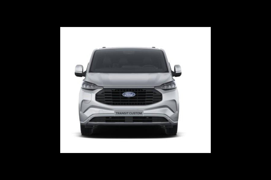 Ford Transit Custom 320 2.5 PHEV L2H1 Limited DC 233pk | Dubbele Cabine | Dubbele zijschuifdeur | 8-weg verstelbare verwarmbare passagiersstoel | Inklapbare trekhaak | 17 inch lichtmetalen velgen | Driver Assistance Pack Premium  | Verwarmbaar stuurwiel | Bekleding zijwand en achterdeuren (volledig) |  | PRIJS EX. BTW INCL. BPM