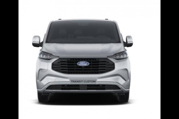 Ford Transit Custom 320 2.5 PHEV L2H1 Limited DC 233pk | Dubbele Cabine | Dubbele zijschuifdeur | 8-weg verstelbare verwarmbare passagiersstoel | Inklapbare trekhaak | 17 inch lichtmetalen velgen | Driver Assistance Pack Premium  | Verwarmbaar stuurwiel | Bekleding zijwand en achterdeuren (volledig) |  | PRIJS EX. BTW INCL. BPM