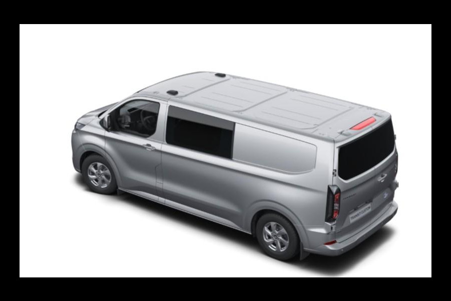 Ford Transit Custom 320 2.5 PHEV L2H1 Limited DC 233pk | Dubbele Cabine | Dubbele zijschuifdeur | 8-weg verstelbare verwarmbare passagiersstoel | Inklapbare trekhaak | 17 inch lichtmetalen velgen | Driver Assistance Pack Premium  | Verwarmbaar stuurwiel | Bekleding zijwand en achterdeuren (volledig) |  | PRIJS EX. BTW INCL. BPM