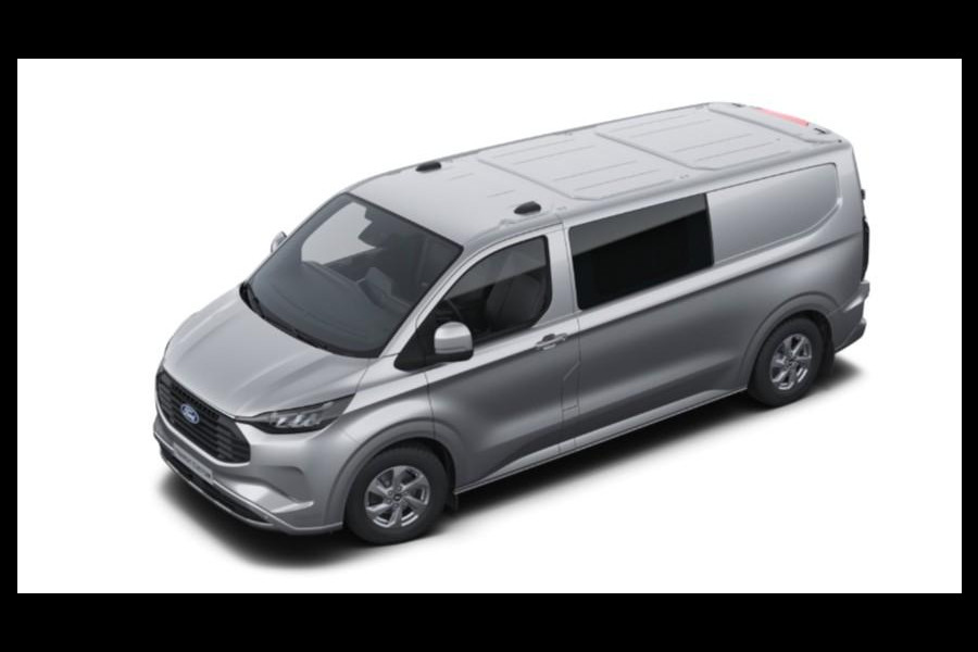 Ford Transit Custom 320 2.5 PHEV L2H1 Limited DC 233pk | Dubbele Cabine | Dubbele zijschuifdeur | 8-weg verstelbare verwarmbare passagiersstoel | Inklapbare trekhaak | 17 inch lichtmetalen velgen | Driver Assistance Pack Premium  | Verwarmbaar stuurwiel | Bekleding zijwand en achterdeuren (volledig) |  | PRIJS EX. BTW INCL. BPM
