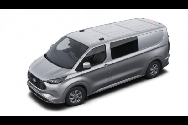 Ford Transit Custom 320 2.5 PHEV L2H1 Limited DC 233pk | Dubbele Cabine | Dubbele zijschuifdeur | 8-weg verstelbare verwarmbare passagiersstoel | Inklapbare trekhaak | 17 inch lichtmetalen velgen | Driver Assistance Pack Premium  | Verwarmbaar stuurwiel | Bekleding zijwand en achterdeuren (volledig) |  | PRIJS EX. BTW INCL. BPM