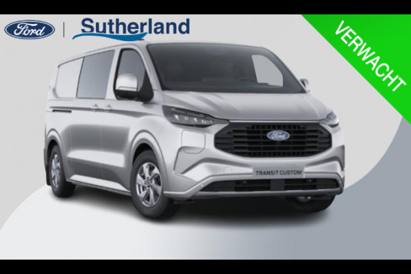Ford Transit Custom 320 2.5 PHEV L2H1 Limited DC 233pk | Dubbele Cabine | Dubbele zijschuifdeur | 8-weg verstelbare verwarmbare passagiersstoel | Inklapbare trekhaak | 17 inch lichtmetalen velgen | Driver Assistance Pack Premium  | Verwarmbaar stuurwiel | Bekleding zijwand en achterdeuren (volledig) |  | PRIJS EX. BTW INCL. BPM