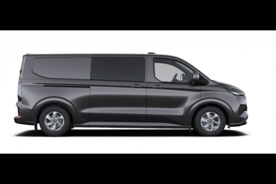 Ford Transit Custom 320 2.5 PHEV L2H1 Limited DC 233pk | Dubbele Cabine | Dubbele zijschuifdeur | 12-weg verstel- en verwarmbare AGR Stoelen | Inklapbare trekhaak | 17 inch lichtmetalen velgen | Driver Assistance Pack Premium  | Verwarmbaar stuurwiel | Bekleding zijwand en achterdeuren (volledig),