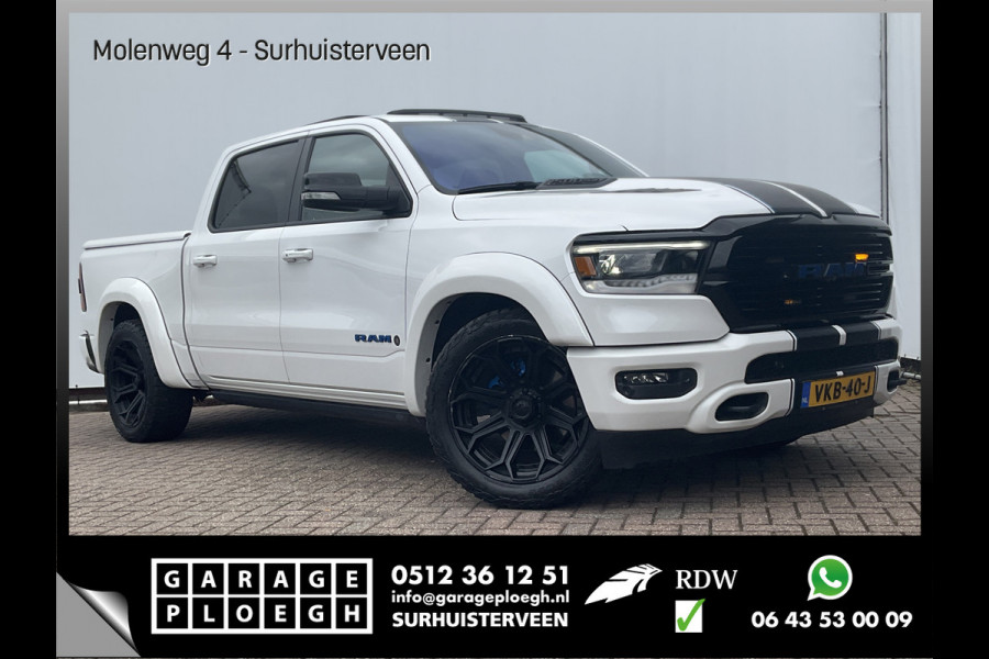 Dodge Ram 1500 5.7 V8 4x4 Crew Cab Laramie Pano Trekhaak Leder Harman/Kardon Limited Night-Package!
