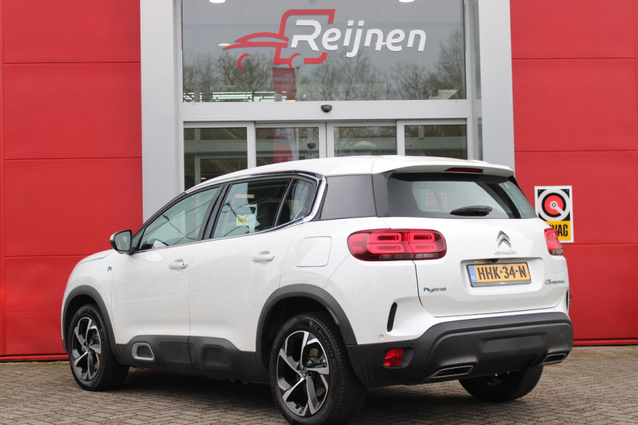 Citroën C5 Aircross 1.6 Plug-in 225PK Hybrid BUSINESS | NAVIGATIE | APPLE CARPLAY/ANDROID AUTO | KEYLESS ENTRY/START | LED KOPLAMPEN | DODEHOEK DETECTIE | LICHTMETALEN VELGEN 18" | CLIMATE CONTROL | NAVIGATIE | PARKEERSENSOREN VOOR EN ACHTER |